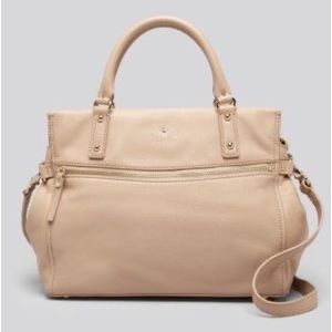 Kate Spade New York Satchel - Cobble Hill Little Murphy Tan Pebbled Leather Bag